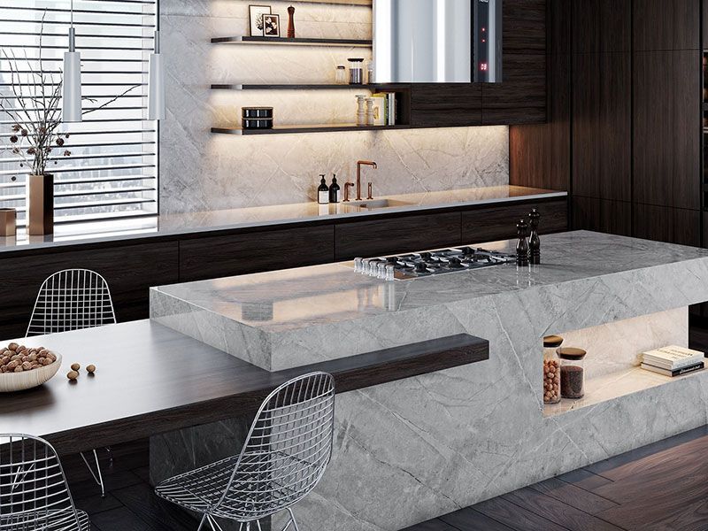 Ilha de Silestone